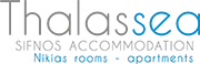 Logo of Thalassea Apartments in Sifnos